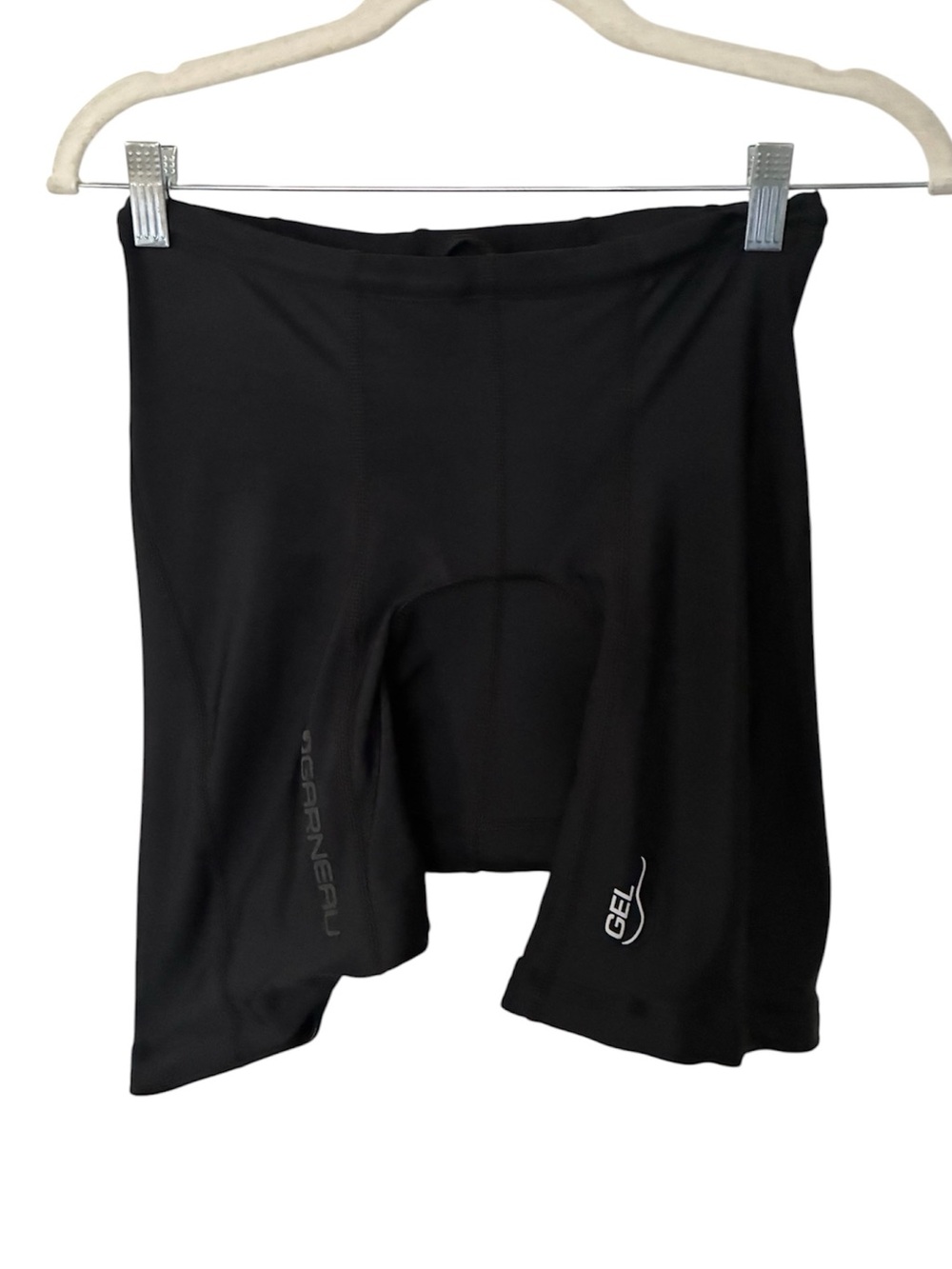 Garneau Men's Black Cycling Shorts with Gel Pad Anti-Chafing